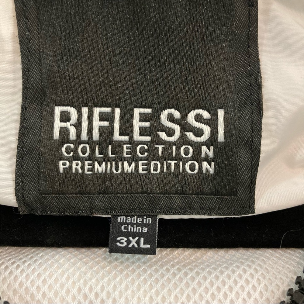 Riflessi Collection Premium Edition Windbreaker Jacket Pink and White - Picture 4 of 14